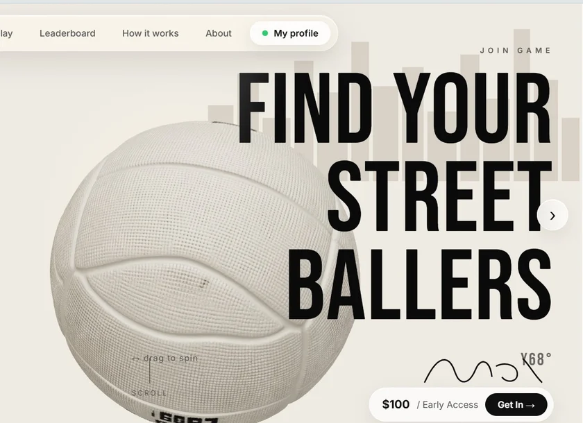 Y68° website preview